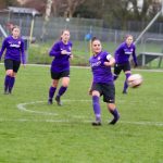 Wymondham Town Football Club Ladies 1st Team in semi final action